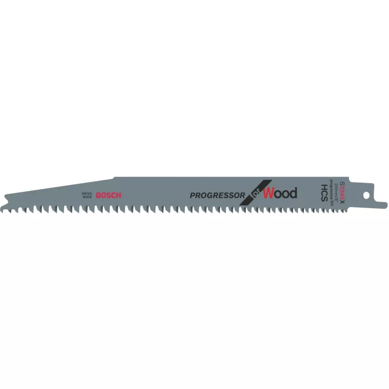 Siaurpjuklės peilis Bosch S 2345 X Aukštos anglies plienas 20 cm