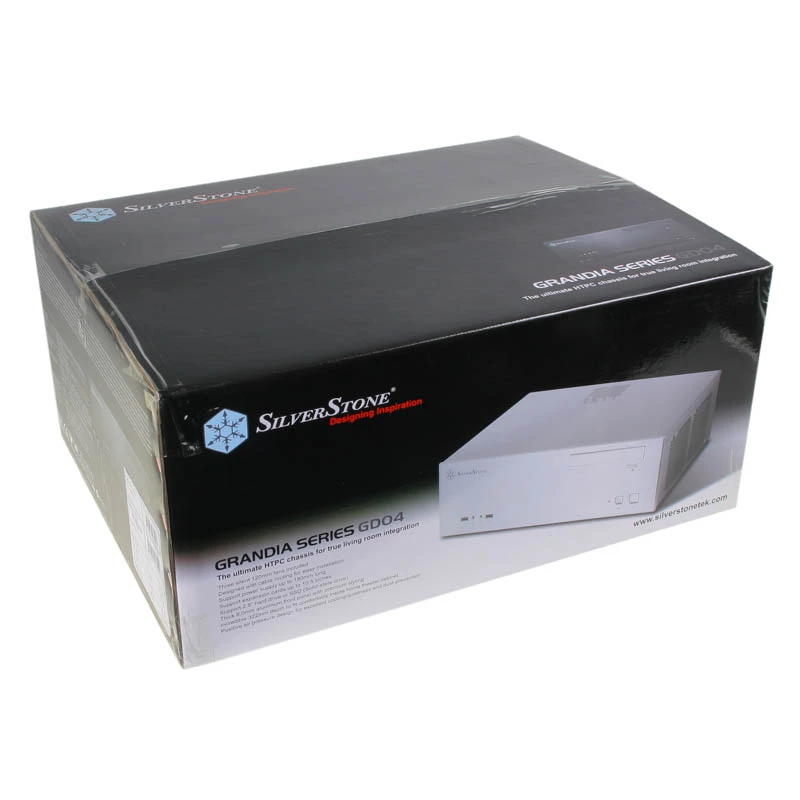 SilverStone SST-GD04B USB 3.0 Grandia Desktop - juodas