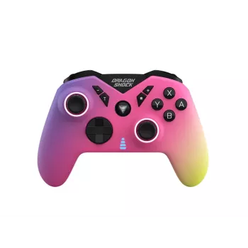 DragonShock Nebula Ultimate, žaidimų pultas, Nintendo Switch, D-Pad, pradžios mygtukas, paleidimo mygtukas, turbo mygtukas, įvairiaspalvis, belaidis, Bluetooth