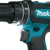 Makita DHP482RFX9 - Gręžtuvas/suktuvas su smūginiu mechanizmu - Belaidis - 13 mm griebtuvas - 62 N·m - 2 akumuliatoriai, įkroviklis - 18 V (DHP482RFX9)
