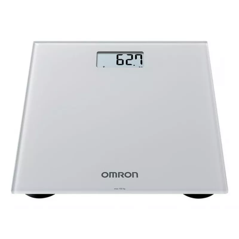 Omron HN300T2 Intelli IT stačiakampės pilkos elektroninės asmeninės svarstyklės