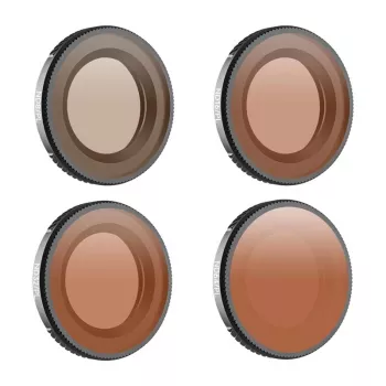 Sunnylife ND8/PL + ND16/PL + ND32/PL + ND64/PL filtrų rinkinys (4 vnt.), skirtas Osmo Nano