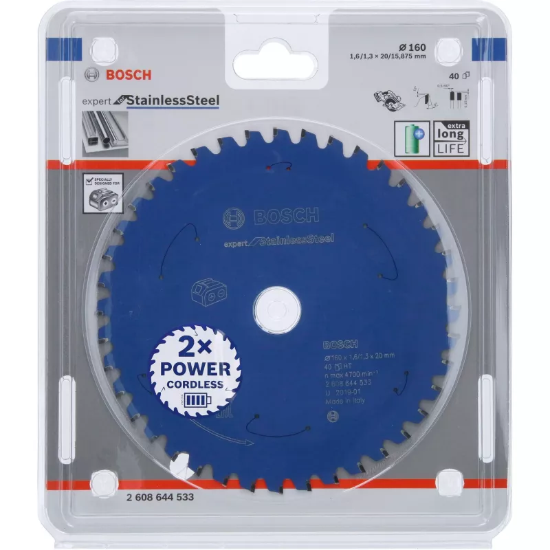 Bosch 2 608 644 533 diskinis pjūklas 16 cm 1 vnt.