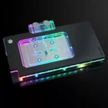 BitsPower NEBULA Astral RTX 5090 radiatorius ARGB akrilinis, juodas