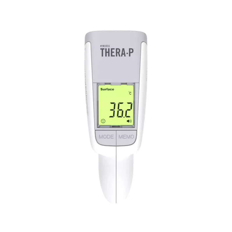 Nebekontaktinis infraraudonųjų spindulių termometras HoMedics TE-450-EU — bekontaktis temperatūros matavimas, greitas atsakas