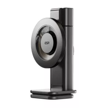 Telefono laikiklis ESR Skygrip — reguliuojamas kampas, juodas