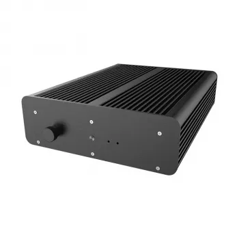 Akasa Pascal TX Plus Thin-mini-ITX korpusas Intel, IP65 apsauga, be ventiliatoriaus - juodas
