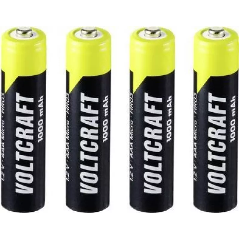 Endurance HR03 Micro AAA -Battery NiMH 1000 mAh 1.2 V 4 vnt. (VC-12714095)