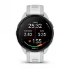 Išmanusis laikrodis GARMIN Forerunner 165 Music — GPS, 1,2 colio AMOLED, 43 mm korpusas, 11 dienų baterija, 5 ATM, 4 GB, pilka