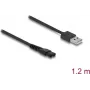 USB įkrovimo laidas 5 V DELOCK elektrinėms skutimosi mašinėlėms — suderinamas su MANSCAPED 2.0/3.0 serijomis, 1 vnt.