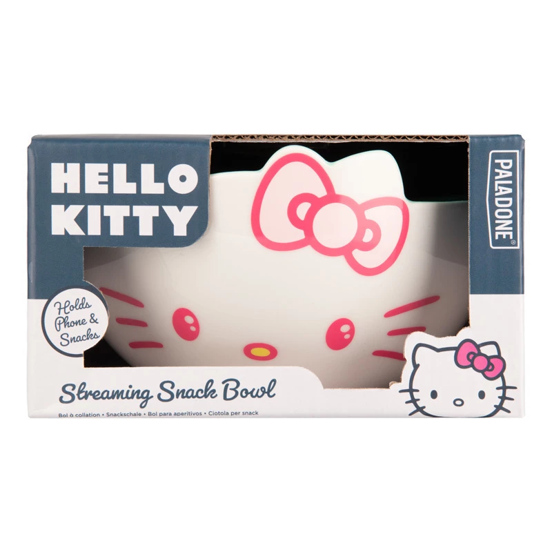 Paladone užkandžių dubenėlis Hello Kitty transliacijos dizainas — keraminis, 800 ml talpa