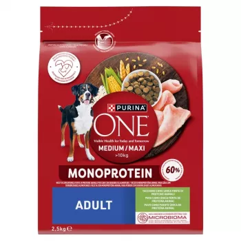 Šunų maistas Purina Nestle PURINA ONE MED/MAX Adult Monoprotein Turkey 2,5 kg
