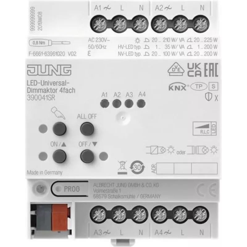 Jung 390041SR tinklo įrenginys