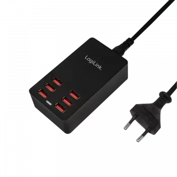LogiLink PA0139 - Vidaus - Universalus - Kintamoji srovė - Viršsrovės apsauga - Viršįtampio apsauga - Trumpojo jungimo apsauga - Juoda - 100 - 240 (PA0139)