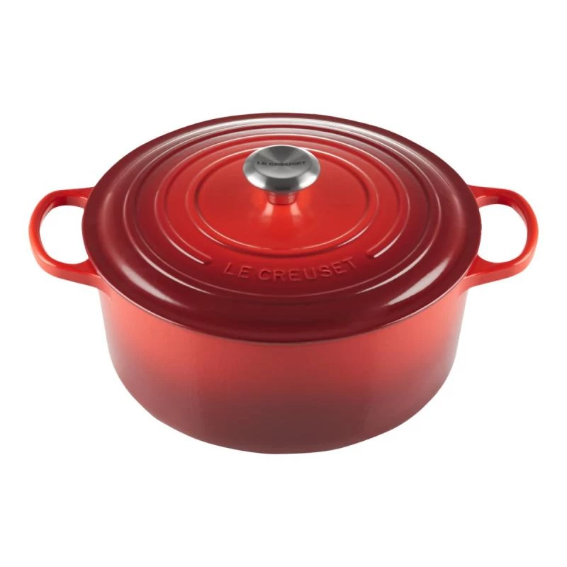 Le Creuset Signature Roaster apvalus 20 cm vyšninės raudonos spalvos (21177200602430)