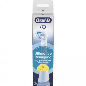 Oral-B 195027 toothbrush head 4 vnt. Balta