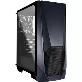 Xilence Xilent Blast X505.ARGB žaidimų kompiuterių korpusas, RGB ATX Midi bokštas, juodas (XG141)