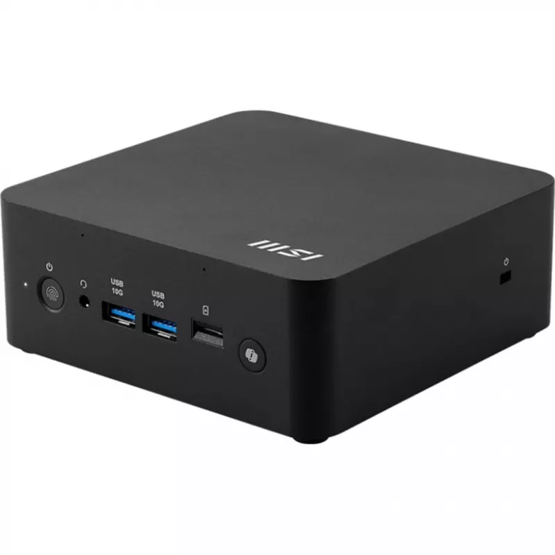 Mini PC MSI Cubi NUC AI+ i7-258V, 32GB RAM, 1TB SSD, „Windows 11 Home“, juodas