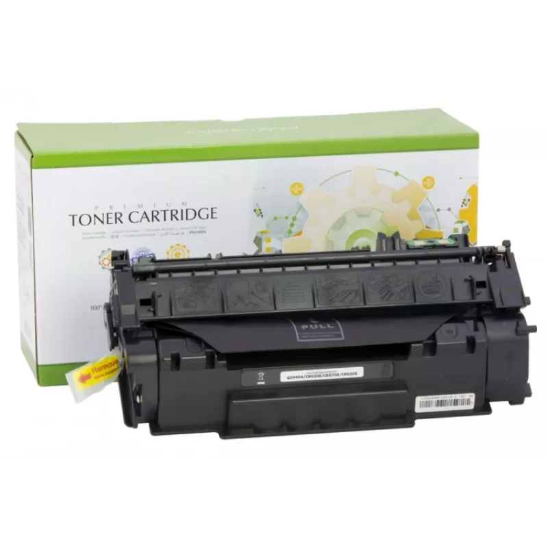 Suderinama Static-Control Hewlett-Packard Q5949A/Q7553A/CRG-708/CRG-715, juoda, 3000 psl.