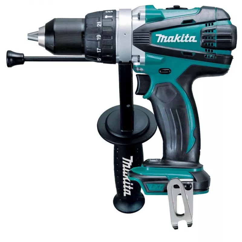 Makita DHP458Z grąžtas Beraktis 2000 aps./min Juoda, Mėlyna 2,3 kg