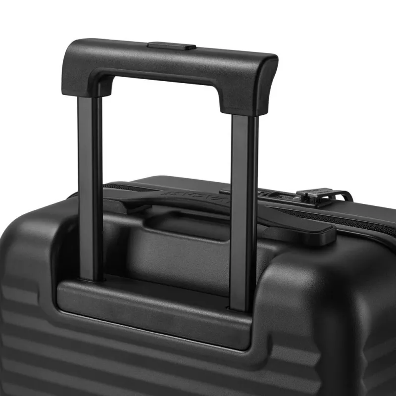 Kieto korpuso lagaminas Rivacase 20 colių modelis 8180, apsauginis lagaminas nešiojamajam kompiuteriui su ratukais
