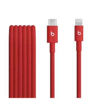 Laidas Apple Beats 1,5 m raudonas Lightning USB C MFEH4ZM/A