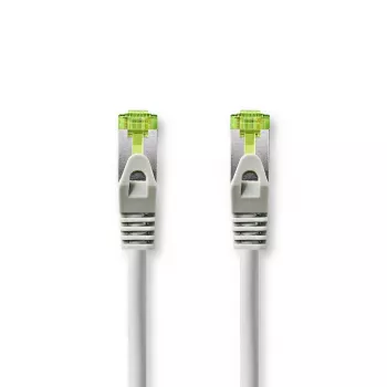 Nedis CCBW85420GY10. Kabelio ilgis: 1 m, Kabelio standartas: Cat.7 neapdorotas kabelis, Kabelio ekranavimas: S/FTP (S-STP), 1 jungtis: RJ-45, 2 jungtis: RJ-45 (CCBW85420GY10)