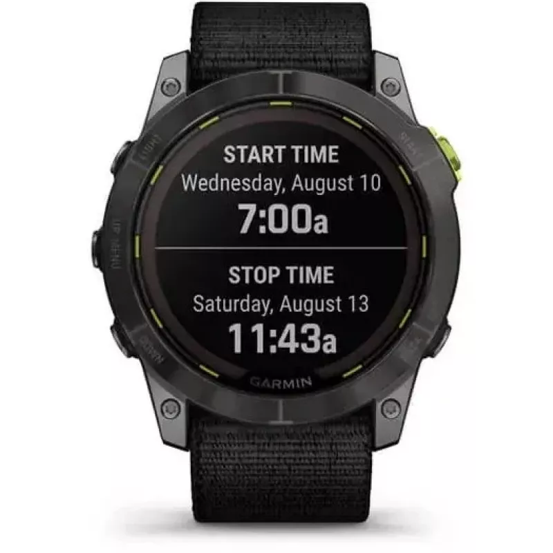Garmin Enduro 2 3,56 cm (1,4) MIP 35 mm Skaitmeninis 280 x 280 pikselių Liečiamas ekranas Pilka Wi-Fi GPS (palydovinis)