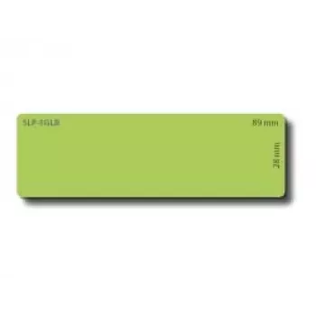 Seiko Instruments - Žalia - 12 vnt. 130) Etiketės - skirtos Smart Label Printer 100, 120, 200, 220, 620, 650SE, EZ30, Pro (42100601)