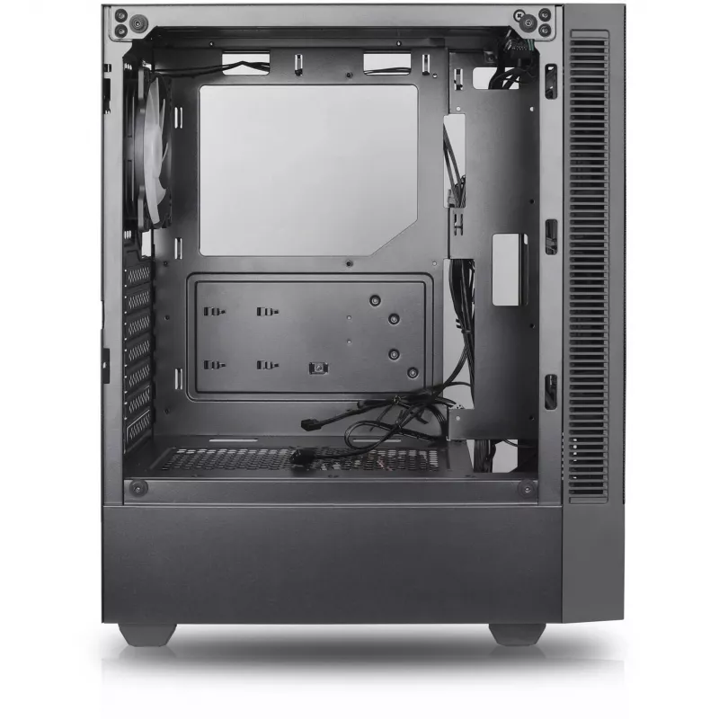 PC Case Set Silentware Flow 100 ARGB MESH — 2×140 mm priekyje, 1×120 mm gale