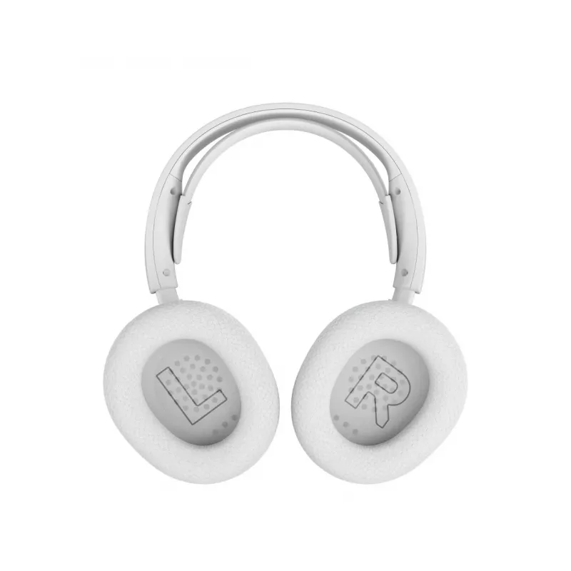 Steelseries Arctis Nova 5P Wireless Headset ausinės su lankeliu, žaidimų, USB Type-C, Bluetooth, baltos