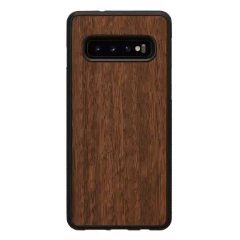 man and wood išmaniojo telefono dėklas Samsung Galaxy S10, juodas, su Koala dizainu, apsauginis dangtelis