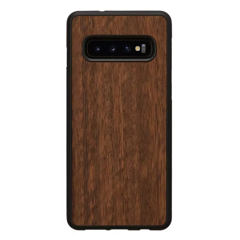 man and wood išmaniojo telefono dėklas Samsung Galaxy S10, juodas, su Koala dizainu, apsauginis dangtelis