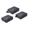 PLANET GT805A tinklo medijos keitiklis 1000 Mbit/s Daugiamodis Juoda