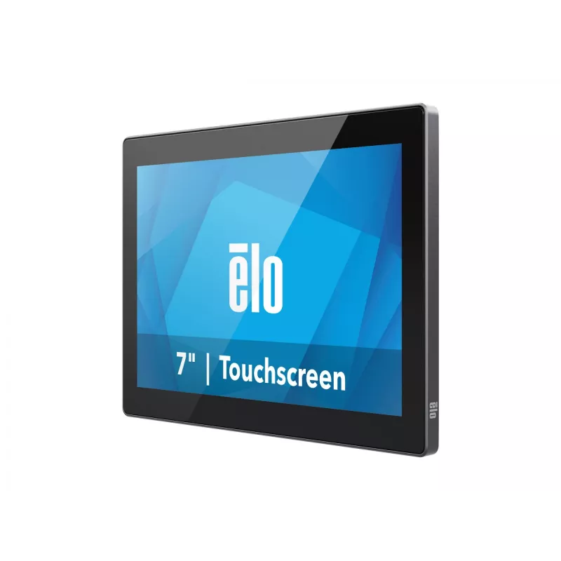 Elo 0704LS, 17,8 cm (7 col.), projektuota talpinė, 10 lietimo taškų, USB-C, rinkinys, tamsiai pilkas lietimui jautrus monitorius, Ekranas: 17,8 cm (7 col.), projektuota talpinė, 10 taškų, Skiriamoji geba: 1280x800 pikselių
