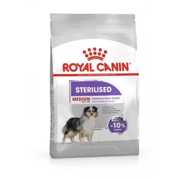 Sausas šunų maistas Royal Canin Medium Sterilised Adult 12 kg — sterilizuotiems vidutinių veislių suaugusiems šunims, Paukštiena, Baltymai 28 %, Riebalai 13 %