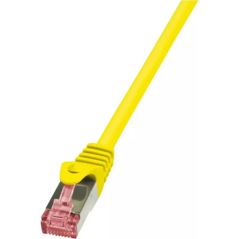 Tinklo kabelis LogiLink Cat.6 S/FTP RJ-45 1,5 m geltonas