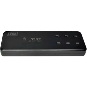Leba NoteCharge 6 prievadų, USB-C (NCHAR-UC6-20W-SC)