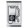 Priekinė plokštė Stealkey Customs, skirta Lian Li O11D Mini MK2 — balta (SW10011.1)