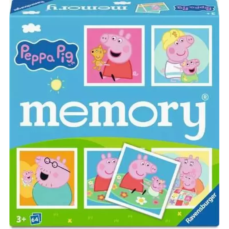memory Peppa Pig, atminties žaidimas