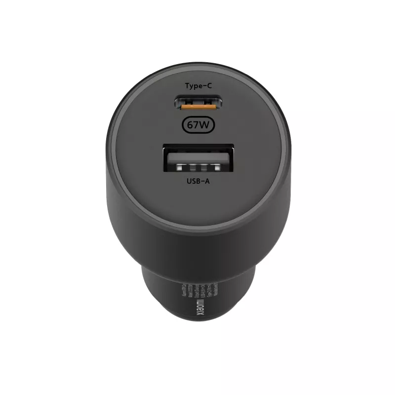 Xiaomi 43907 mobiliojo įrenginio įkroviklis Universal Black Cigar lighter Auto