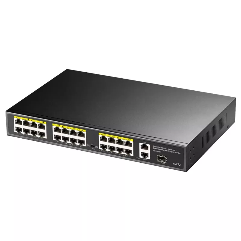 Nevaldomas komutatorius Cudy FS1026PS1 24 prievadų Gigabit Ethernet PoE