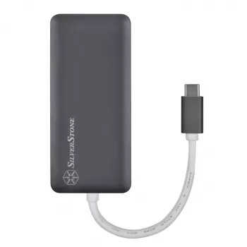 SilverStone SST-EP14C - USB 3.1 Type-C Gen1 į HDMI, 3x USB 3.1 Gen 1 Type-A, 1x USB 3.1 Gen 1 Type-C (PD 2.0 krovimas) (SST-EP14C)