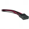 INTER-TECH 88887289 120 mm korpuso ventiliatoriai, 3 vnt. pakuotė, juodi