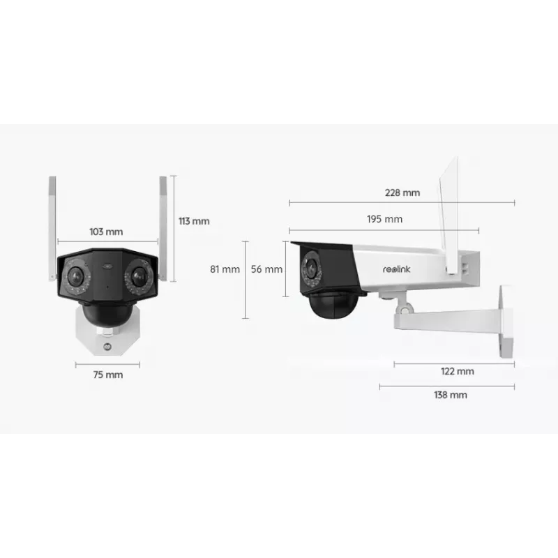 Apsaugos kamera Reolink Duo-Series-B750 IP kamera