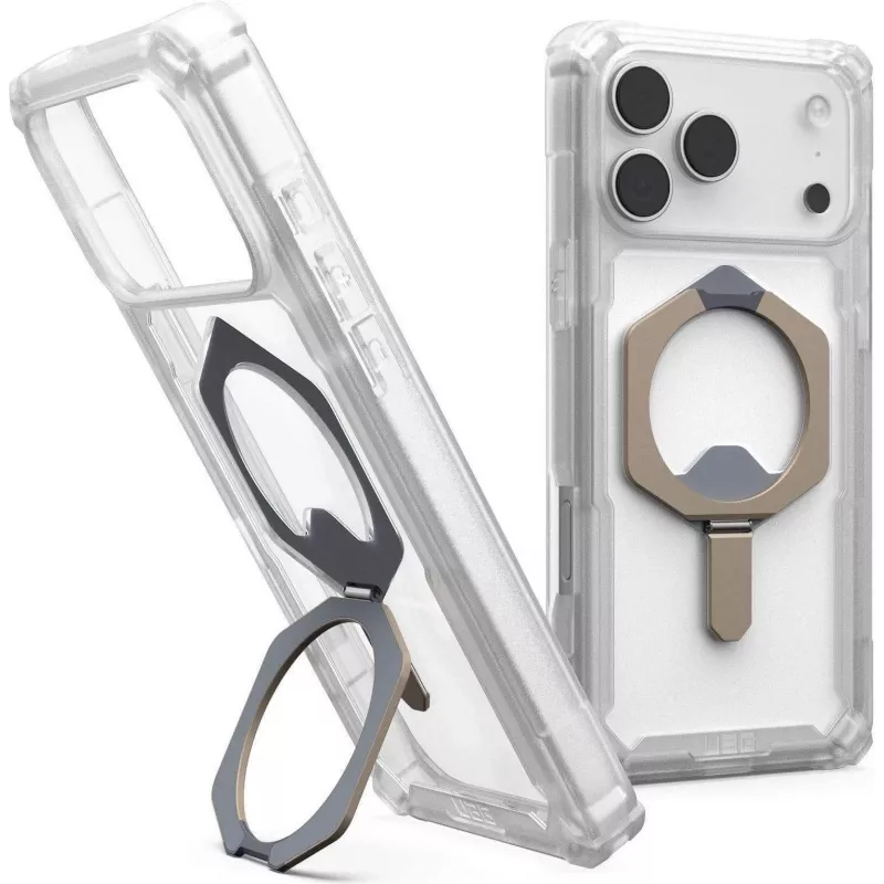 UAG Plasma XTE MagSafe - Dėklas, skirtas iPhone 17 Pro Max, suderinamas su MagSafe (skaidrus / titano)