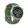 Išmanusis laikrodis ONEPLUS Watch 3 Emerald Titanium — 46 mm nerūdijančio plieno korpusas, 1,5 colio AMOLED, GPS, IP68, 16 dienų baterija, žalias guminis dirželis