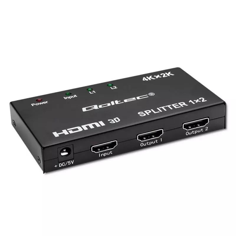 Aktyvus HDMI skirstytuvas 2 x HDMI 4Kx2K, 3,4 Gbps