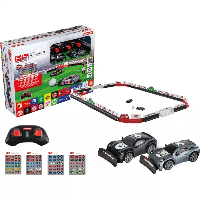 Carrera Bundesliga - 2.4GHz RC futbolo rinkinys (370430041)