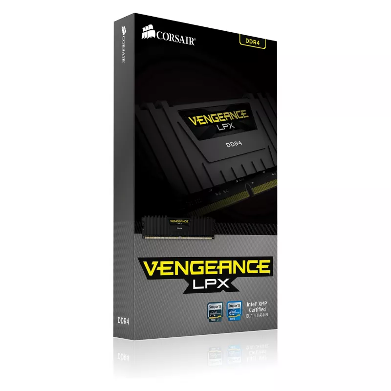 DDR4 Vengeance LPX 8GB/2400 Juoda CL14-16-16-31 1.20V XMP2.0